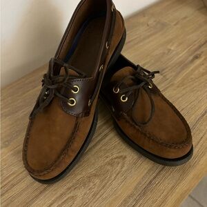 Sperry AUTHENTIC Boat Brown Buck shoes